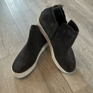 Dolce Vita suede wedge sneakers